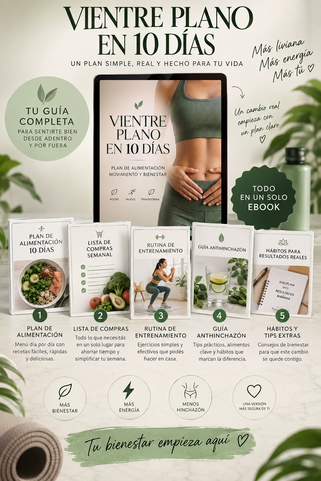 VIENTRE PLANO EN 10 DIAS